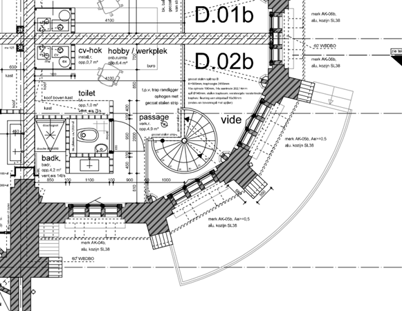Floorplan - Vleeshouwerijstraat 15, 4524 DA Sluis
